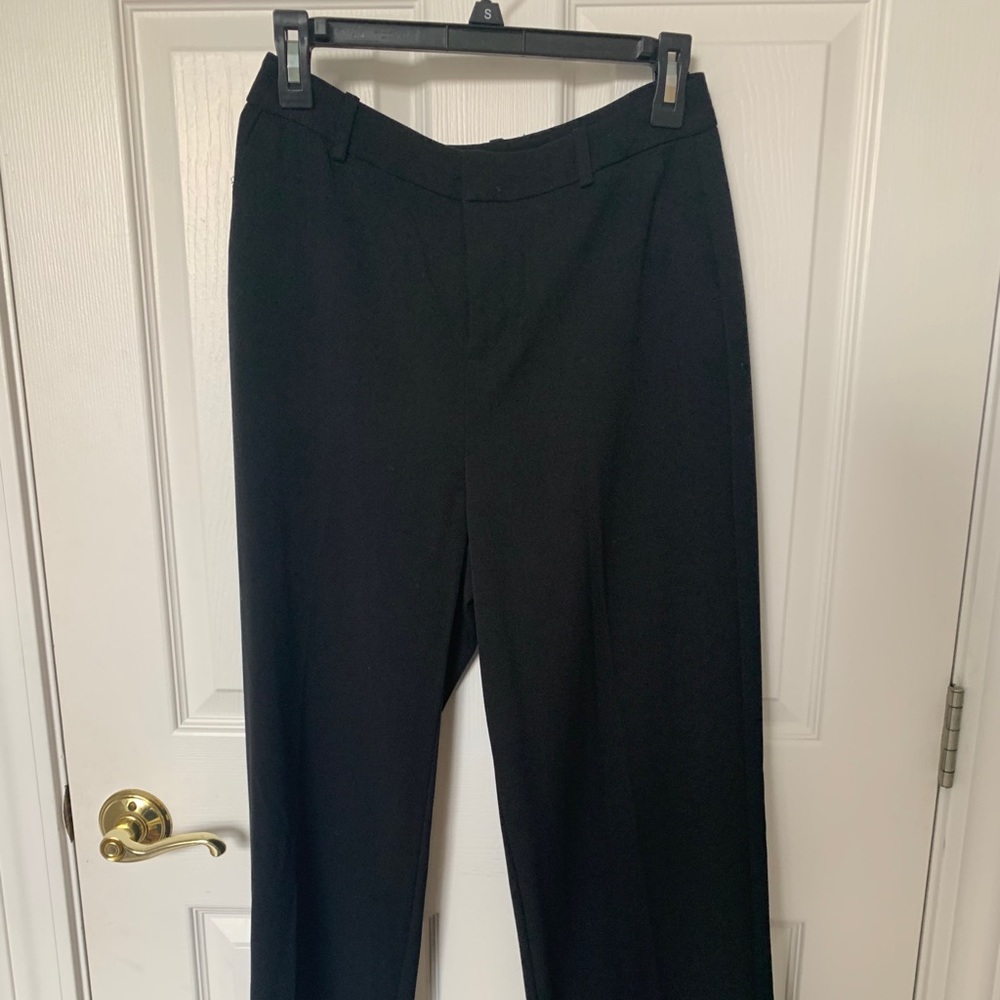 Wide leg dress pant
